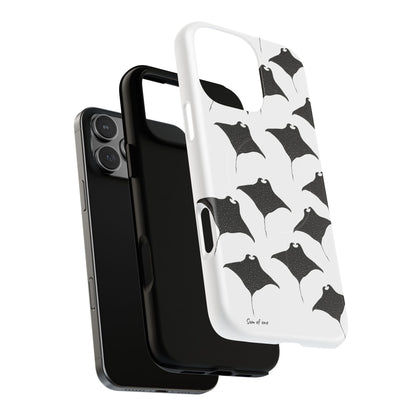 Manta Ray Pattern Phone Case | Tough Magnetic Case