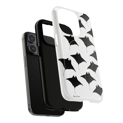 Manta Ray Pattern Phone Case | Tough Magnetic Case