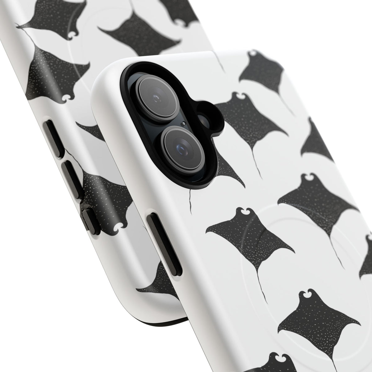 Manta Ray Pattern Phone Case | Tough Magnetic Case