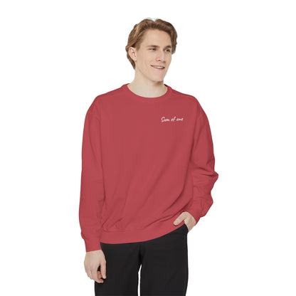 Unisex Basic Sweatshirt - Sum Of One Writing front
