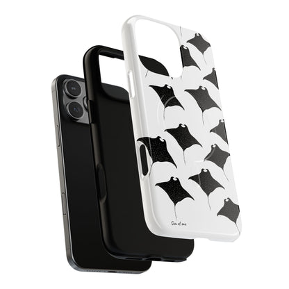 Manta Ray Pattern Phone Case | Tough Magnetic Case