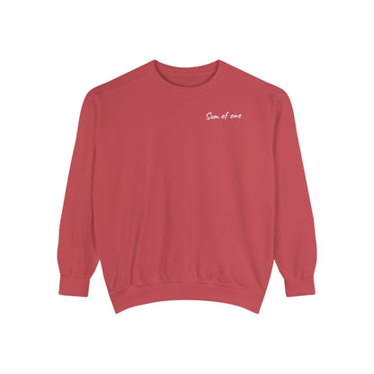 Unisex Basic Sweatshirt - Sum Of One Writing front