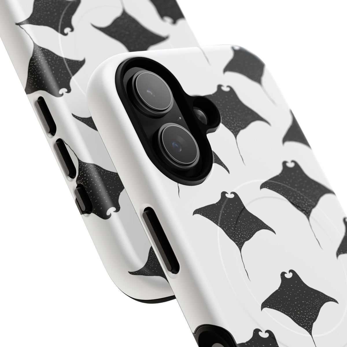 Manta Ray Pattern Phone Case | Tough Magnetic Case