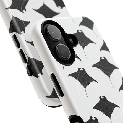 Manta Ray Pattern Phone Case | Tough Magnetic Case
