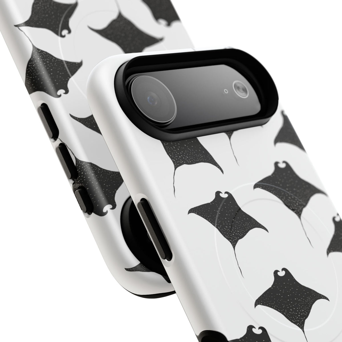Manta Ray Pattern Phone Case | Tough Magnetic Case