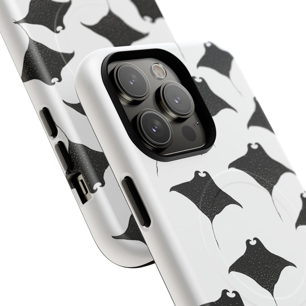 Manta Ray Pattern Phone Case | Tough Magnetic Case