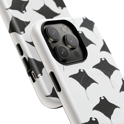 Manta Ray Pattern Phone Case | Tough Magnetic Case