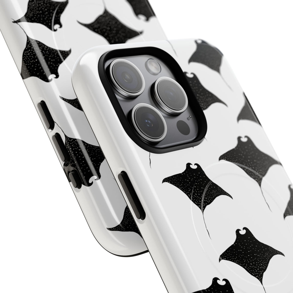 Manta Ray Pattern Phone Case | Tough Magnetic Case