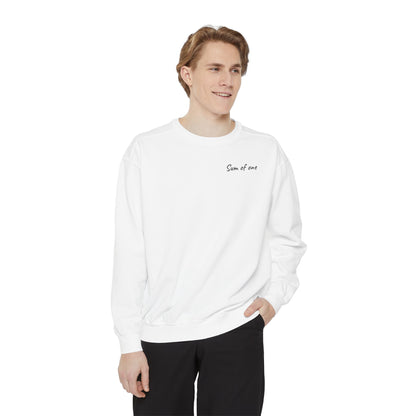 Unisex Basic Sweatshirt - Sum Of One Writing front