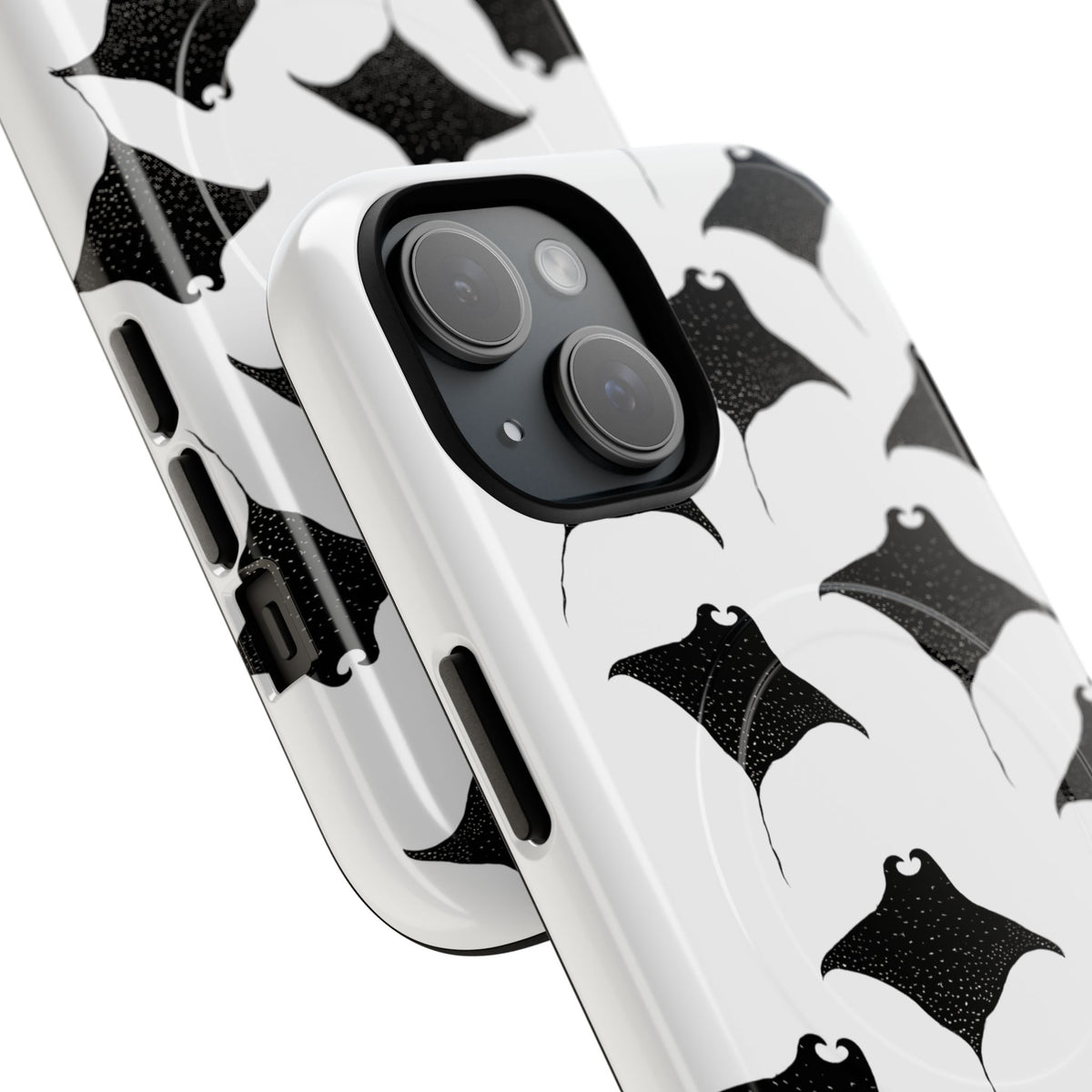 Manta Ray Pattern Phone Case | Tough Magnetic Case