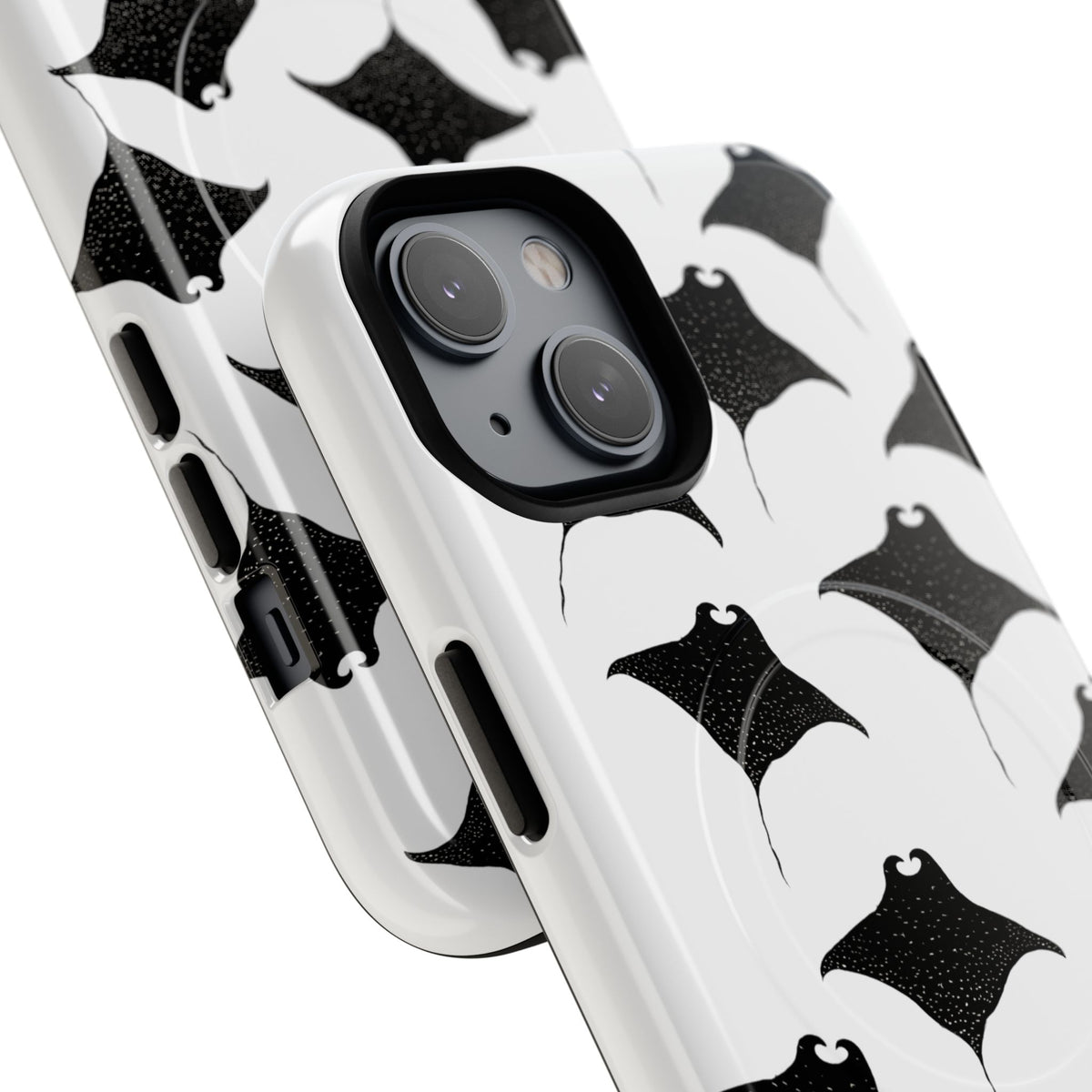 Manta Ray Pattern Phone Case | Tough Magnetic Case