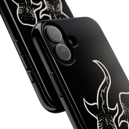 Whale Shark (Black) Phone Case