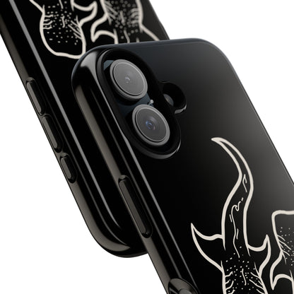 Whale Shark (Black) Phone Case