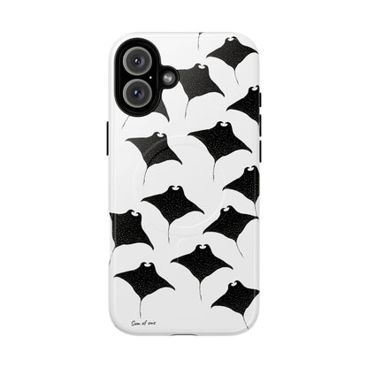 Manta Ray Pattern Phone Case | Tough Magnetic Case