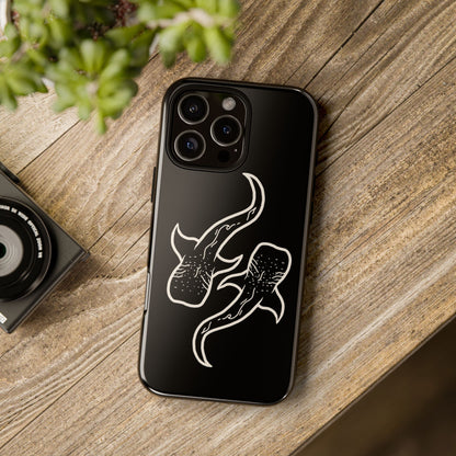 Whale Shark (Black) Phone Case
