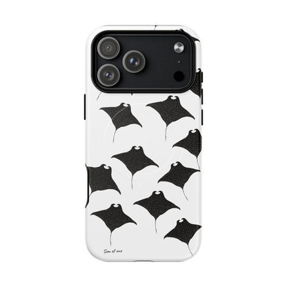 Manta Ray Pattern Phone Case | Tough Magnetic Case