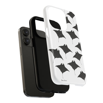 Manta Ray Pattern Phone Case | Tough Magnetic Case