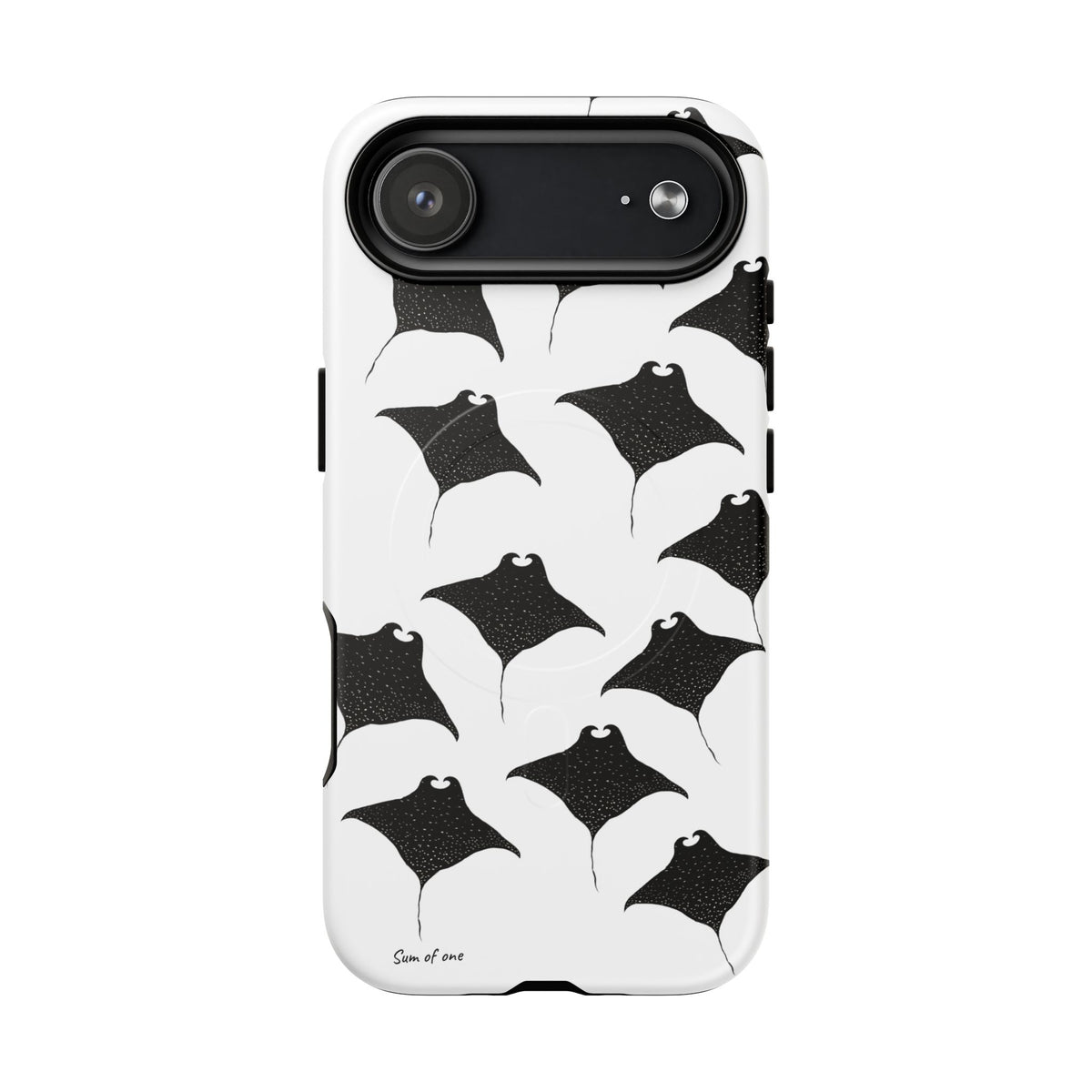 Manta Ray Pattern Phone Case | Tough Magnetic Case