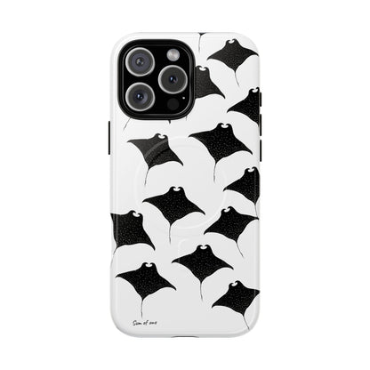 Manta Ray Pattern Phone Case | Tough Magnetic Case