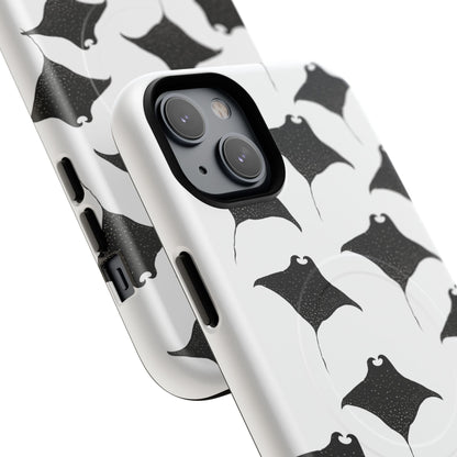 Manta Ray Pattern Phone Case | Tough Magnetic Case