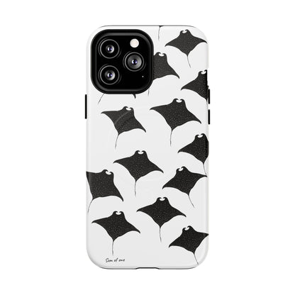 Manta Ray Pattern Phone Case | Tough Magnetic Case
