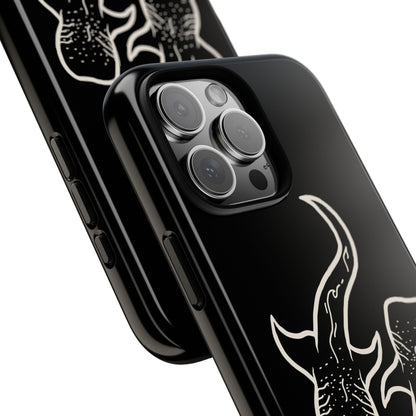 Whale Shark (Black) Phone Case