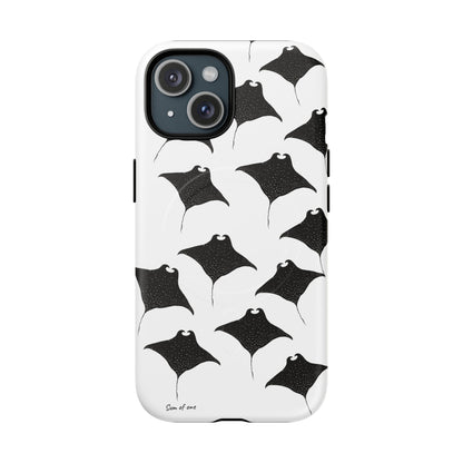 Manta Ray Pattern Phone Case | Tough Magnetic Case