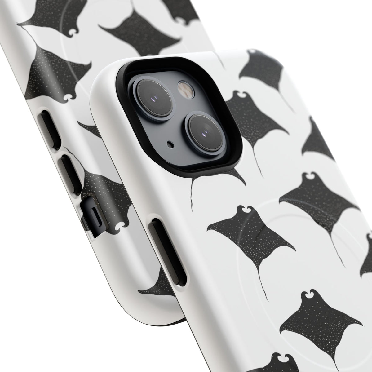 Manta Ray Pattern Phone Case | Tough Magnetic Case