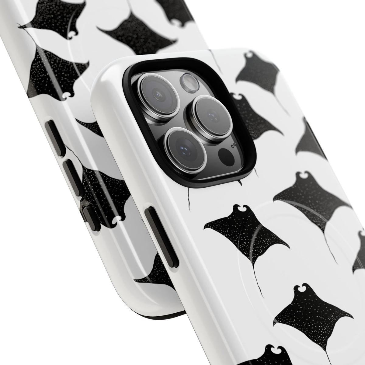 Manta Ray Pattern Phone Case | Tough Magnetic Case