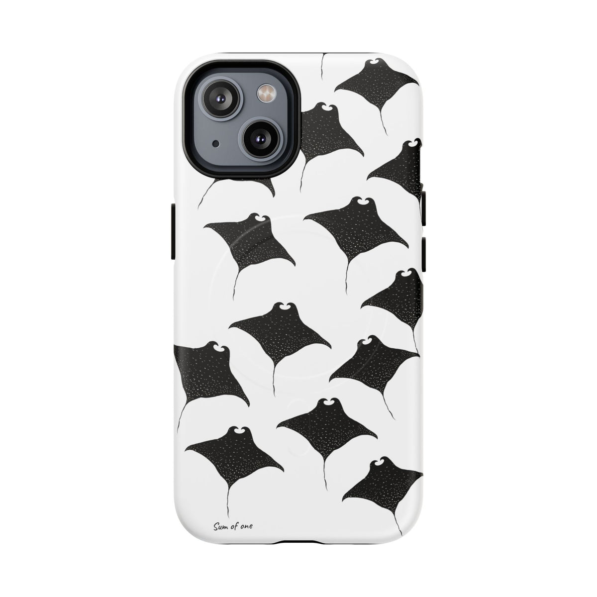 Manta Ray Pattern Phone Case | Tough Magnetic Case