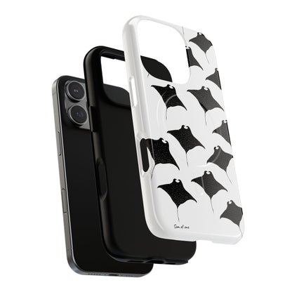Manta Ray Pattern Phone Case | Tough Magnetic Case