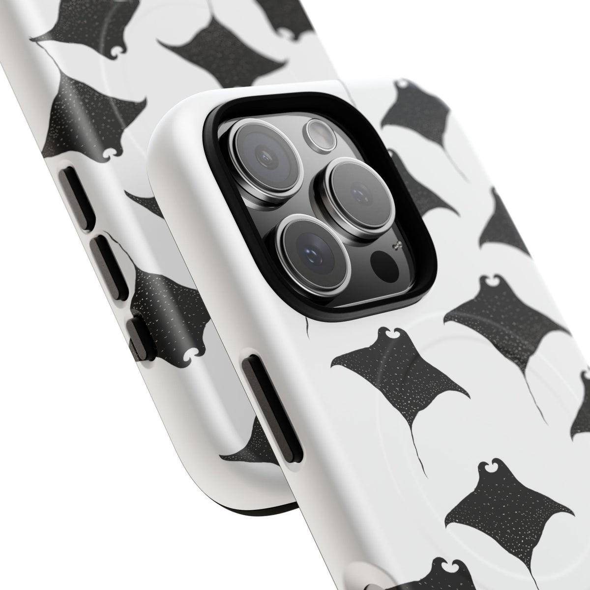 Manta Ray Pattern Phone Case | Tough Magnetic Case