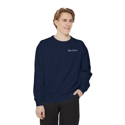 Unisex Basic Sweatshirt - Sum Of One Writing front