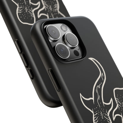 Whale Shark (Black) Phone Case
