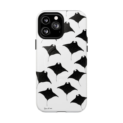 Manta Ray Pattern Phone Case | Tough Magnetic Case