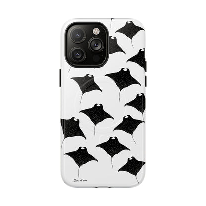 Manta Ray Pattern Phone Case | Tough Magnetic Case