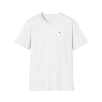 Minimal Mens equation T-Shirt