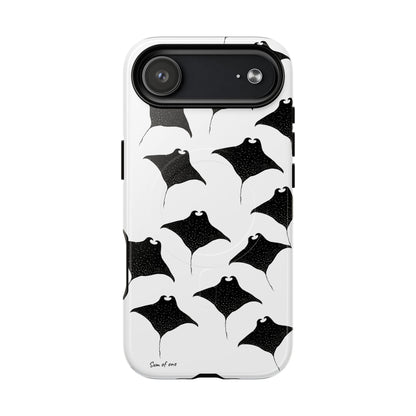 Manta Ray Pattern Phone Case | Tough Magnetic Case
