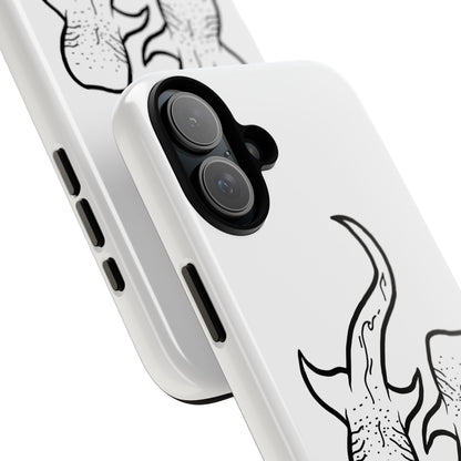 Whale Shark (White) Phone Case