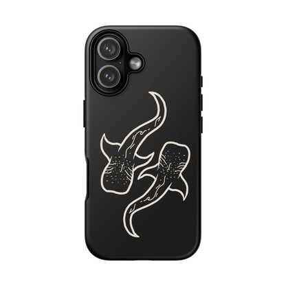 Whale Shark (Black) Phone Case