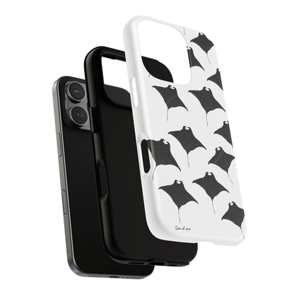 Manta Ray Pattern Phone Case | Tough Magnetic Case
