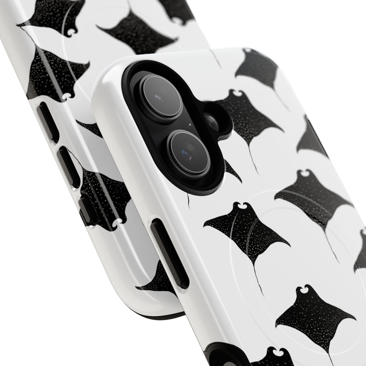 Manta Ray Pattern Phone Case | Tough Magnetic Case