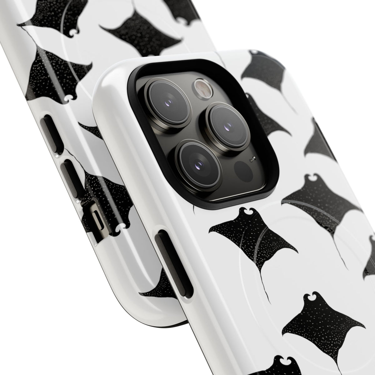 Manta Ray Pattern Phone Case | Tough Magnetic Case