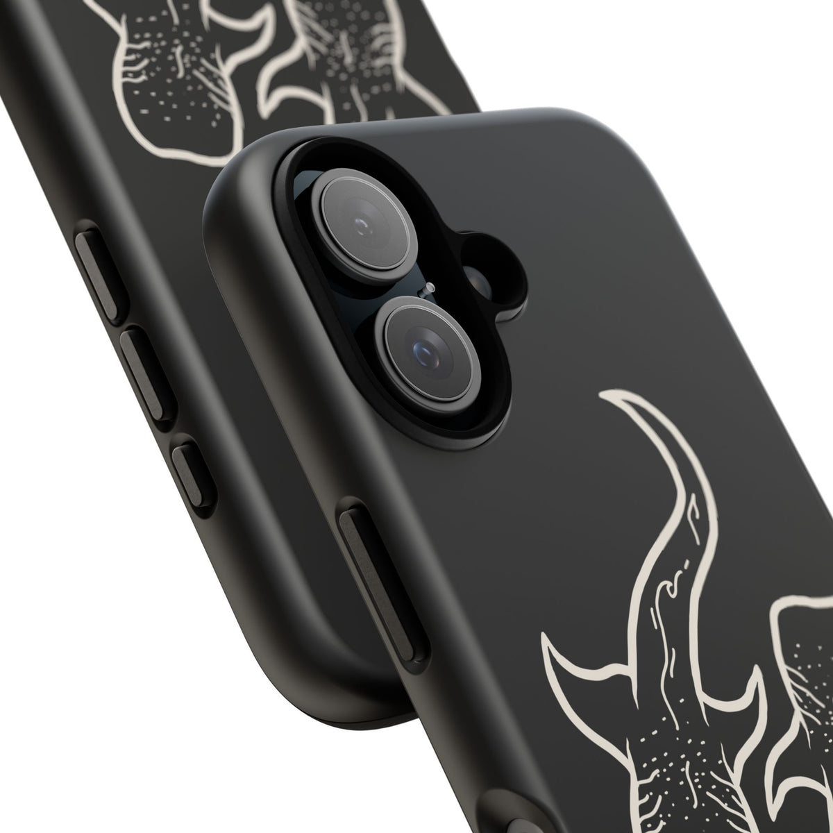 Whale Shark (Black) Phone Case