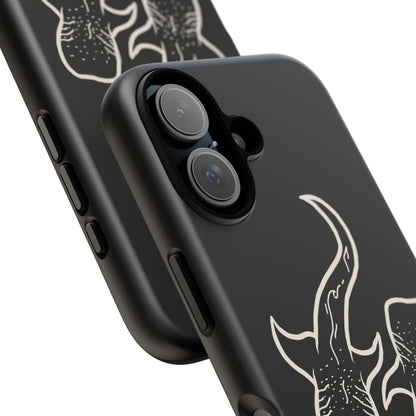 Whale Shark (Black) Phone Case