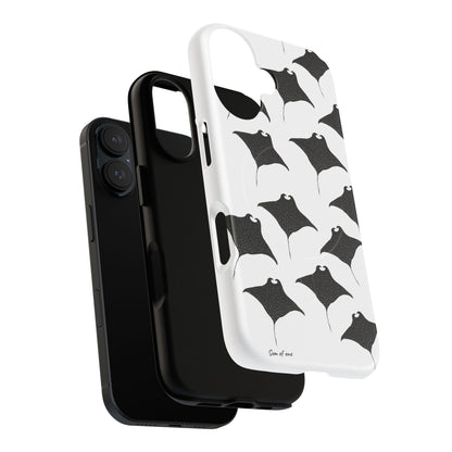 Manta Ray Pattern Phone Case | Tough Magnetic Case