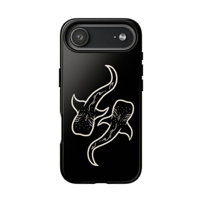 Whale Shark (Black) Phone Case