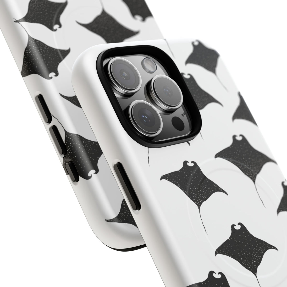 Manta Ray Pattern Phone Case | Tough Magnetic Case