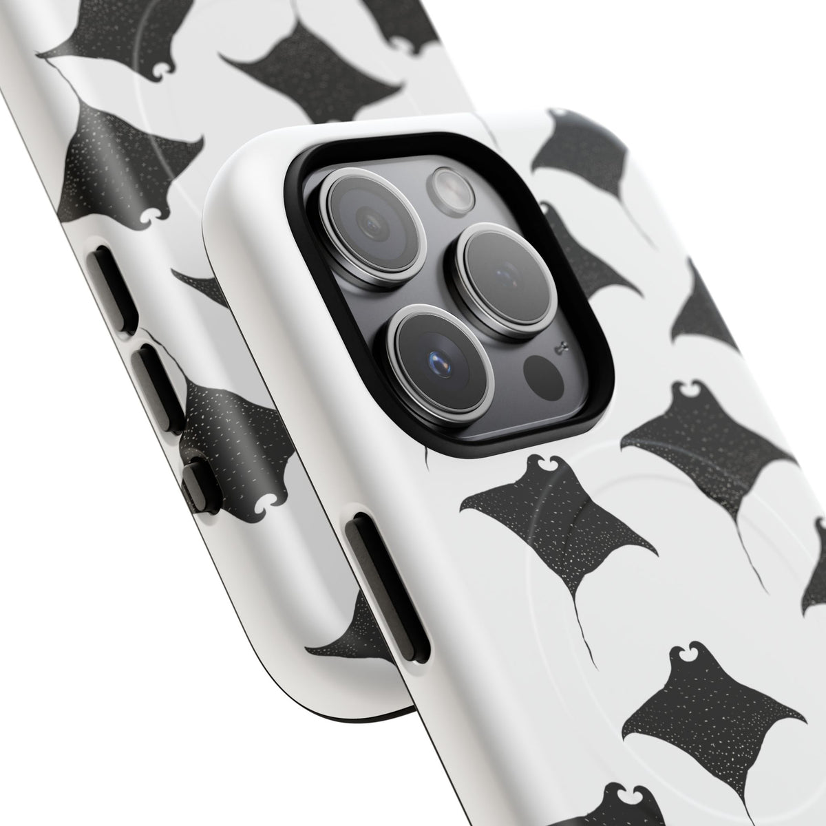 Manta Ray Pattern Phone Case | Tough Magnetic Case