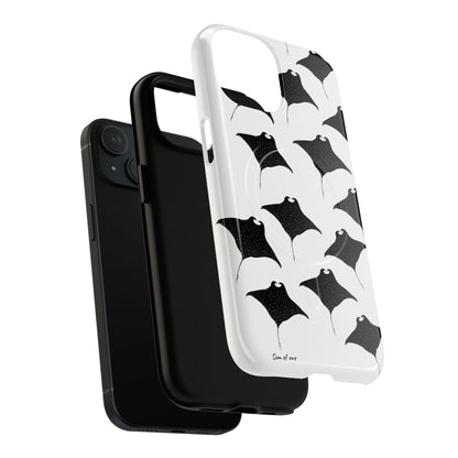 Manta Ray Pattern Phone Case | Tough Magnetic Case